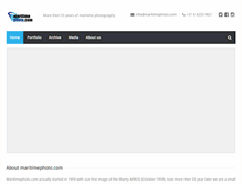 Tablet Screenshot of maritimephoto.com
